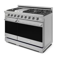Gordon Ramsay Collection by Thor Kitchen 48" Freestanding Professional Gas Range - RSG48E|Cuisinière à gaz amovible de style professionnel collection Gordon Ramsay de Thor Kitchen de 48 po - RSG48E