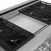 Gordon Ramsay Collection by Thor Kitchen 48" Freestanding Professional Gas Range - RSG48E|Cuisinière à gaz amovible de style professionnel collection Gordon Ramsay de Thor Kitchen de 48 po - RSG48E