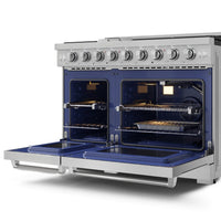 Gordon Ramsay Collection by Thor Kitchen 48" Freestanding Professional Gas Range - RSG48E|Cuisinière à gaz amovible de style professionnel collection Gordon Ramsay de Thor Kitchen de 48 po - RSG48E