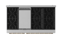Gordon Ramsay Collection by Thor Kitchen 48" Freestanding Professional Gas Range - RSG48EB-BRZ|Cuisinière à gaz amovible de style professionnel collection Gordon Ramsay de Thor Kitchen de 48 po - RSG48EB-BRZ
