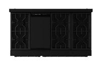 Gordon Ramsay Collection by Thor Kitchen 48" Freestanding Professional Gas Range - RSG48EB|Cuisinière à gaz amovible de style professionnel collection Gordon Ramsay de Thor Kitchen de 48 po - RSG48EB