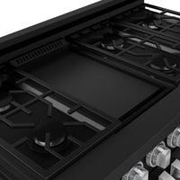 Gordon Ramsay Collection by Thor Kitchen 48" Freestanding Professional Gas Range - RSG48EB-SS|Cuisinière à gaz amovible de style professionnel collection Gordon Ramsay de Thor Kitchen de 48 po - RSG48EB-SS