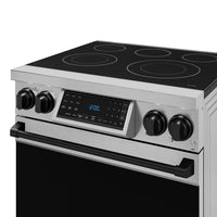 Gordon Ramsay Collection by Thor Kitchen 30" Freestanding Professional Electric Range with Tilt Panel Touch Control - RSE30-BLK|Cuisinière électrique amovible de style professionnel collection Gordon Ramsay de Thor Kitchen de 30 po - RSE30-BLK
