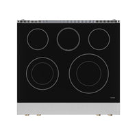 Gordon Ramsay Collection by Thor Kitchen 30" Freestanding Professional Electric Range with Tilt Panel Touch Control - RSE30-BRZ|Cuisinière électrique amovible de style professionnel collection Gordon Ramsay de Thor Kitchen de 30 po - RSE30-BRZ