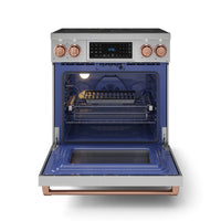 Gordon Ramsay Collection by Thor Kitchen 30" Freestanding Professional Electric Range with Tilt Panel Touch Control - RSE30-RSG|Cuisinière électrique amovible de style professionnel collection Gordon Ramsay de Thor Kitchen de 30 po - RSE30-RSG