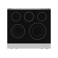 Gordon Ramsay Collection by Thor Kitchen 30" Freestanding Professional Electric Range with Tilt Panel Touch Control - RSE30-RSG|Cuisinière électrique amovible de style professionnel collection Gordon Ramsay de Thor Kitchen de 30 po - RSE30-RSG