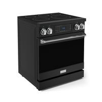 Gordon Ramsay Collection by Thor Kitchen 30" Freestanding Professional Electric Range with Tilt Panel Touch Control - RSE30B-SS|Cuisinière électrique amovible de style professionnel collection Gordon Ramsay de Thor Kitchen de 30 po - RSE30B-SS