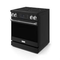 Gordon Ramsay Collection by Thor Kitchen 30" Freestanding Professional Electric Range with Tilt Panel Touch Control - RSE30B-SS|Cuisinière électrique amovible de style professionnel collection Gordon Ramsay de Thor Kitchen de 30 po - RSE30B-SS