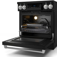 Gordon Ramsay Collection by Thor Kitchen 30" Freestanding Professional Electric Range with Tilt Panel Touch Control - RSE30B-SS|Cuisinière électrique amovible de style professionnel collection Gordon Ramsay de Thor Kitchen de 30 po - RSE30B-SS