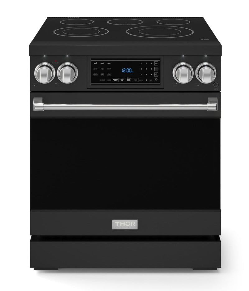 Gordon Ramsay Collection by Thor Kitchen 30" Freestanding Professional Electric Range with Tilt Panel Touch Control - RSE30B-SS|Cuisinière électrique amovible de style professionnel collection Gordon Ramsay de Thor Kitchen de 30 po - RSE30B-SS