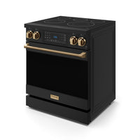 Gordon Ramsay Collection by Thor Kitchen 30" Freestanding Professional Electric Range with Tilt Panel Touch Control - RSE30B-BRZ|Cuisinière électrique amovible de style professionnel collection Gordon Ramsay de Thor Kitchen de 30 po - RSE30B-BRZ