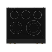 Gordon Ramsay Collection by Thor Kitchen 30" Freestanding Professional Electric Range with Tilt Panel Touch Control - RSE30B-BRZ|Cuisinière électrique amovible de style professionnel collection Gordon Ramsay de Thor Kitchen de 30 po - RSE30B-BRZ