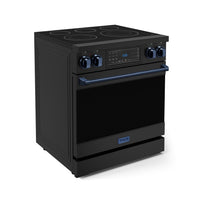 Gordon Ramsay Collection by Thor Kitchen 30" Freestanding Professional Electric Range with Tilt Panel Touch Control - RSE30B-BLU|Cuisinière électrique amovible de style professionnel collection Gordon Ramsay de Thor Kitchen de 30 po - RSE30B-BLU