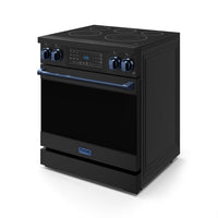 Gordon Ramsay Collection by Thor Kitchen 30" Freestanding Professional Electric Range with Tilt Panel Touch Control - RSE30B-BLU|Cuisinière électrique amovible de style professionnel collection Gordon Ramsay de Thor Kitchen de 30 po - RSE30B-BLU
