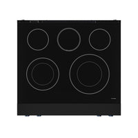 Gordon Ramsay Collection by Thor Kitchen 30" Freestanding Professional Electric Range with Tilt Panel Touch Control - RSE30B-BLU|Cuisinière électrique amovible de style professionnel collection Gordon Ramsay de Thor Kitchen de 30 po - RSE30B-BLU