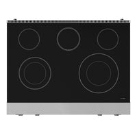 Gordon Ramsay Collection by Thor Kitchen 36" Freestanding Professional Electric Range with Tilt Panel Touch Control - RSE36-BLK|Cuisinière électrique amovible de style professionnel collection Gordon Ramsay de Thor Kitchen de 36 po - RSE36-BLK