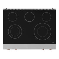 Gordon Ramsay Collection by Thor Kitchen 36" Freestanding Professional Electric Range with Tilt Panel Touch Control - RSE36-RSG|Cuisinière électrique amovible de style professionnel collection Gordon Ramsay de Thor Kitchen de 36 po - RSE36-RSG