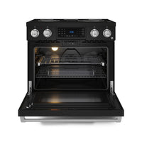 Gordon Ramsay Collection by Thor Kitchen 36" Freestanding Professional Electric Range with Tilt Panel Touch Control - RSE36B-SS|Cuisinière électrique amovible de style professionnel collection Gordon Ramsay de Thor Kitchen de 36 po - RSE36B-SS