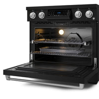 Gordon Ramsay Collection by Thor Kitchen 36" Freestanding Professional Electric Range with Tilt Panel Touch Control - RSE36B-SS|Cuisinière électrique amovible de style professionnel collection Gordon Ramsay de Thor Kitchen de 36 po - RSE36B-SS