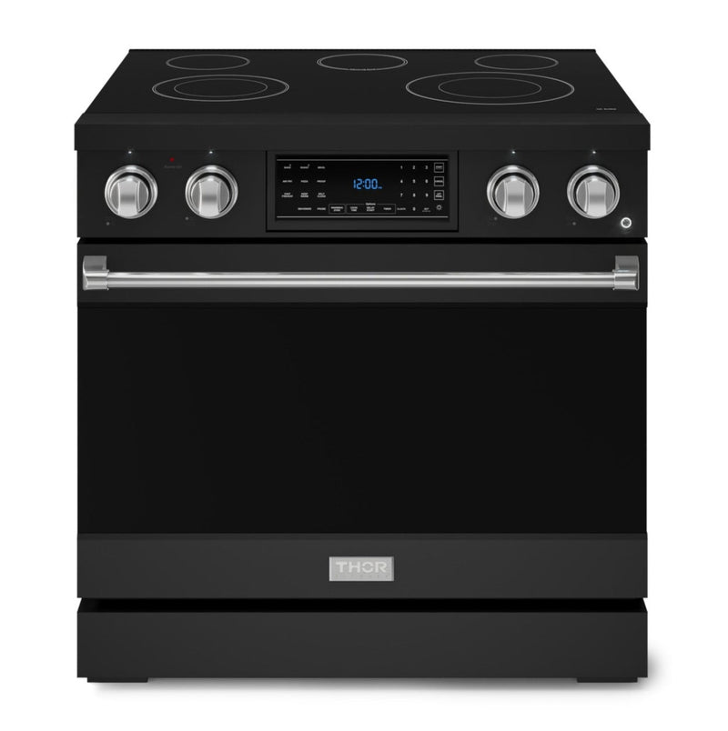 Gordon Ramsay Collection by Thor Kitchen 36" Freestanding Professional Electric Range with Tilt Panel Touch Control - RSE36B-SS|Cuisinière électrique amovible de style professionnel collection Gordon Ramsay de Thor Kitchen de 36 po - RSE36B-SS