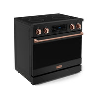 Gordon Ramsay Collection by Thor Kitchen 36" Freestanding Professional Electric Range with Tilt Panel Touch Control - RSE36B-RSG|Cuisinière électrique amovible de style professionnel collection Gordon Ramsay de Thor Kitchen de 36 po - RSE36B-RSG