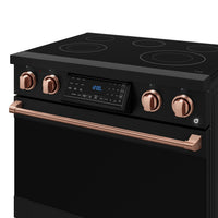 Gordon Ramsay Collection by Thor Kitchen 36" Freestanding Professional Electric Range with Tilt Panel Touch Control - RSE36B-RSG|Cuisinière électrique amovible de style professionnel collection Gordon Ramsay de Thor Kitchen de 36 po - RSE36B-RSG