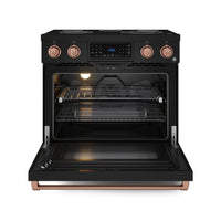 Gordon Ramsay Collection by Thor Kitchen 36" Freestanding Professional Electric Range with Tilt Panel Touch Control - RSE36B-RSG|Cuisinière électrique amovible de style professionnel collection Gordon Ramsay de Thor Kitchen de 36 po - RSE36B-RSG