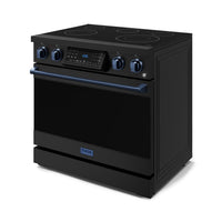 Gordon Ramsay Collection by Thor Kitchen 36" Freestanding Professional Electric Range with Tilt Panel Touch Control - RSE36B-BLU|Cuisinière électrique amovible de style professionnel collection Gordon Ramsay de Thor Kitchen de 36 po - RSE36B-BLU