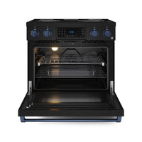 Gordon Ramsay Collection by Thor Kitchen 36" Freestanding Professional Electric Range with Tilt Panel Touch Control - RSE36B-BLU|Cuisinière électrique amovible de style professionnel collection Gordon Ramsay de Thor Kitchen de 36 po - RSE36B-BLU