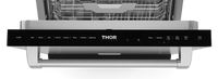 Gordon Ramsay Collection by Thor Kitchen 24" Top-Control Dishwasher - DW24X8BA99|Lave-vaisselle collection Gordon Ramsay de Thor Kitchen de 24 po avec commandes sur le dessus - DW24X8BA99