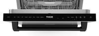 Gordon Ramsay Collection by Thor Kitchen 24" Top-Control Dishwasher - DW24X8BA99-BLK|Lave-vaisselle collection Gordon Ramsay de Thor Kitchen de 24 po avec commandes sur le dessus - DW24X8BA99-BLK