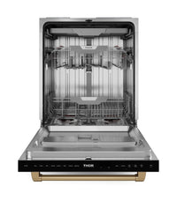 Gordon Ramsay Collection by Thor Kitchen 24" Top-Control Dishwasher - DW24X8BA99-BRZ|Lave-vaisselle collection Gordon Ramsay de Thor Kitchen de 24 po avec commandes sur le dessus - DW24X8BA99-BRZ
