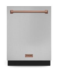 Gordon Ramsay Collection by Thor Kitchen 24" Top-Control Dishwasher - DW24X8BA99-RSG|Lave-vaisselle collection Gordon Ramsay de Thor Kitchen de 24 po avec commandes sur le dessus - DW24X8BA99-RSG