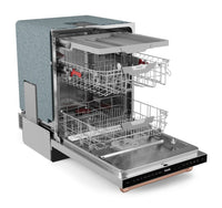 Gordon Ramsay Collection by Thor Kitchen 24" Top-Control Dishwasher - DW24X8BA99-RSG|Lave-vaisselle collection Gordon Ramsay de Thor Kitchen de 24 po avec commandes sur le dessus - DW24X8BA99-RSG