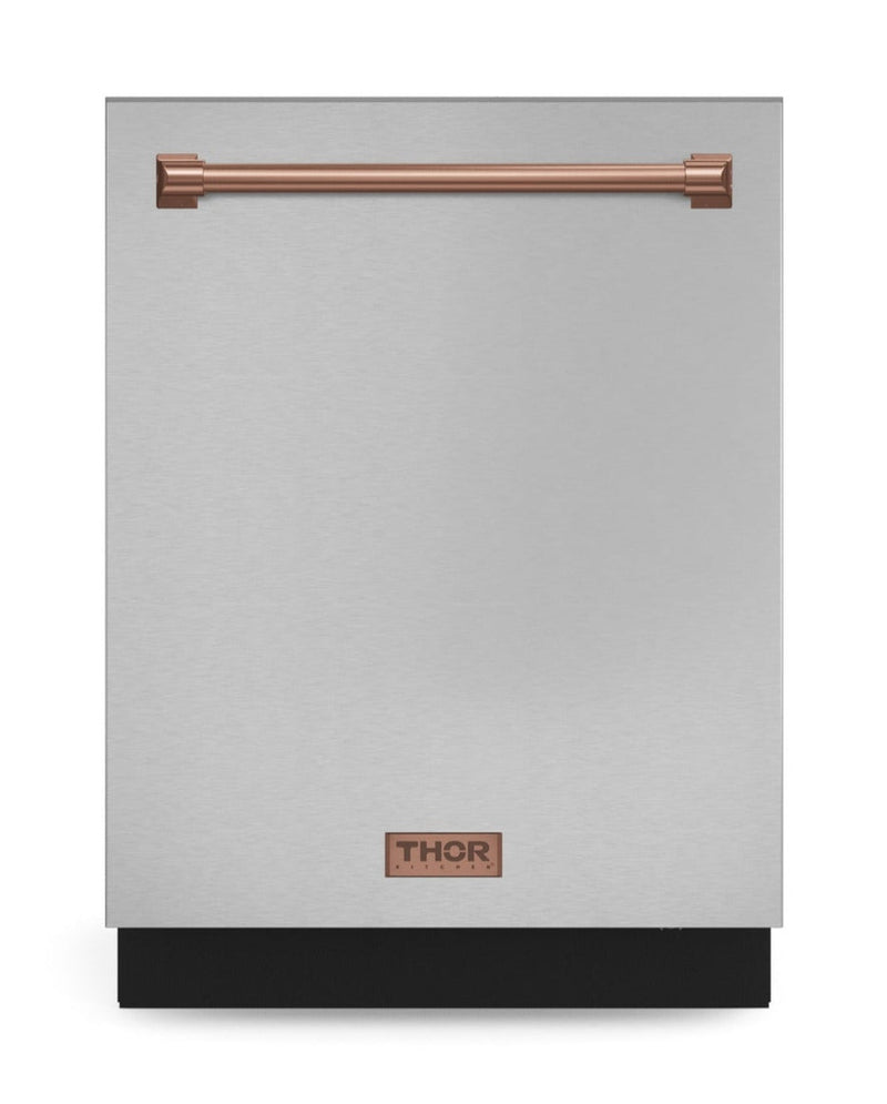 Gordon Ramsay Collection by Thor Kitchen 24" Top-Control Dishwasher - DW24X8BA99-RSG|Lave-vaisselle collection Gordon Ramsay de Thor Kitchen de 24 po avec commandes sur le dessus - DW24X8BA99-RSG