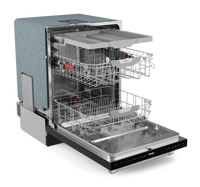 Gordon Ramsay Collection by Thor Kitchen 24" Top-Control Dishwasher - DW24X8BA00-SS|Lave-vaisselle collection Gordon Ramsay de Thor Kitchen de 24 po avec commandes sur le dessus - DW24X8BA00-SS