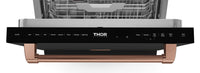 Gordon Ramsay Collection by Thor Kitchen 24" Top-Control Dishwasher - DW24X8BA00-RSG|Lave-vaisselle collection Gordon Ramsay de Thor Kitchen de 24 po avec commandes sur le dessus - DW24X8BA00-RSG