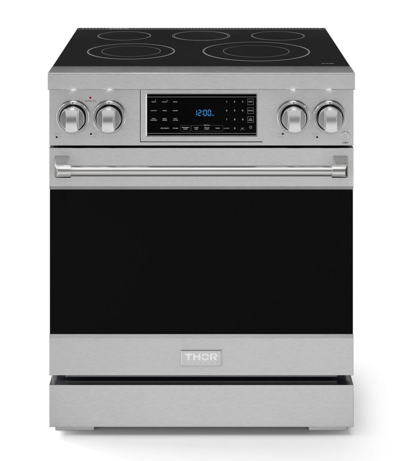 Gordon Ramsay Collection by Thor Kitchen 30" Freestanding Professional Electric Range with Tilt Panel Touch Control - RSE30|Cuisinière électrique amovible de style professionnel collection Gordon Ramsay de Thor Kitchen de 30 po - RSE30