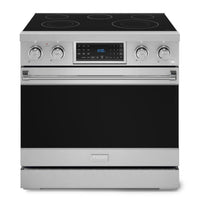 Gordon Ramsay Collection by Thor Kitchen 36" Freestanding Professional Electric Range with Tilt Panel Touch Control - RSE36|Cuisinière électrique amovible de style professionnel collection Gordon Ramsay de Thor Kitchen de 36 po - RSE36