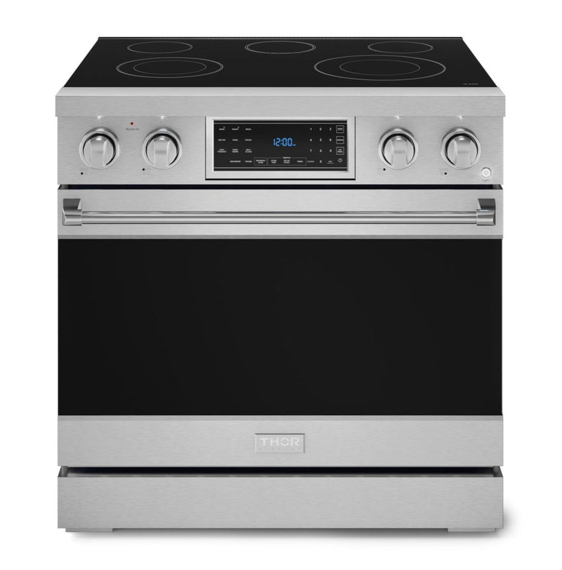 Gordon Ramsay Collection by Thor Kitchen 36" Freestanding Professional Electric Range with Tilt Panel Touch Control - RSE36|Cuisinière électrique amovible de style professionnel collection Gordon Ramsay de Thor Kitchen de 36 po - RSE36