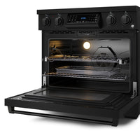 Gordon Ramsay Collection by Thor Kitchen 36" Freestanding Professional Electric Range with Tilt Panel Touch Control - RSE36B|Cuisinière électrique amovible de style professionnel collection Gordon Ramsay de Thor Kitchen de 36 po - RSE36B