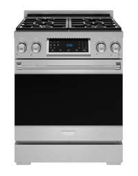 Gordon Ramsay Collection by Thor Kitchen 30" Freestanding Professional Gas Range with Tilt Panel Touch Control - RSG30|Cuisinière à gaz amovible de style professionnel collection Gordon Ramsay de Thor Kitchen de 30 po - RSG30