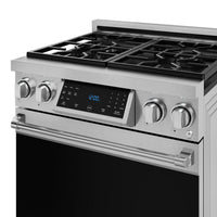 Gordon Ramsay Collection by Thor Kitchen 30" Freestanding Professional Gas Range with Tilt Panel Touch Control - RSG30|Cuisinière à gaz amovible de style professionnel collection Gordon Ramsay de Thor Kitchen de 30 po - RSG30
