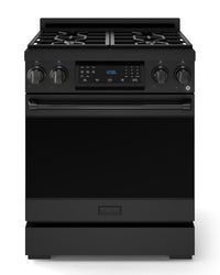 Gordon Ramsay Collection by Thor Kitchen 30" Freestanding Professional Gas Range with Tilt Panel Touch Control - RSG30B|Cuisinière à gaz amovible de style professionnel collection Gordon Ramsay de Thor Kitchen de 30 po - RSG30B
