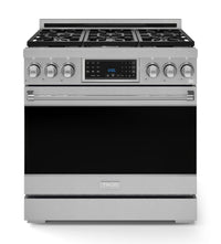 Gordon Ramsay Collection by Thor Kitchen 36" Freestanding Professional Gas Range with Tilt Panel Touch Control - RSG36|Cuisinière à gaz amovible de style professionnel collection Gordon Ramsay de Thor Kitchen de 36 po - RSG36