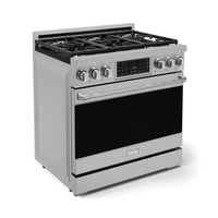 Gordon Ramsay Collection by Thor Kitchen 36" Freestanding Professional Gas Range with Tilt Panel Touch Control - RSG36|Cuisinière à gaz amovible de style professionnel collection Gordon Ramsay de Thor Kitchen de 36 po - RSG36