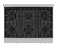 Gordon Ramsay Collection by Thor Kitchen 36" Freestanding Professional Gas Range with Tilt Panel Touch Control - RSG36|Cuisinière à gaz amovible de style professionnel collection Gordon Ramsay de Thor Kitchen de 36 po - RSG36