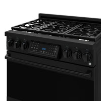 Gordon Ramsay Collection by Thor Kitchen 36" Freestanding Professional Gas Range with Tilt Panel Touch Control - RSG36B|Cuisinière à gaz amovible de style professionnel collection Gordon Ramsay de Thor Kitchen de 36 po - RSG36B