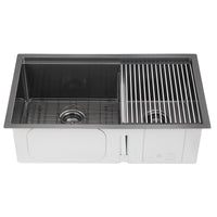 Ancona 32" 60/40 Undermount Kitchen Sink - AN-3358