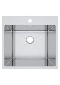 Bristol Sinks Top Mount Stainless Steel Single Bowl Laundry Sink - B1205|Évier de buanderie simple encastré Bristol Sinks en acier inoxydable - B1205